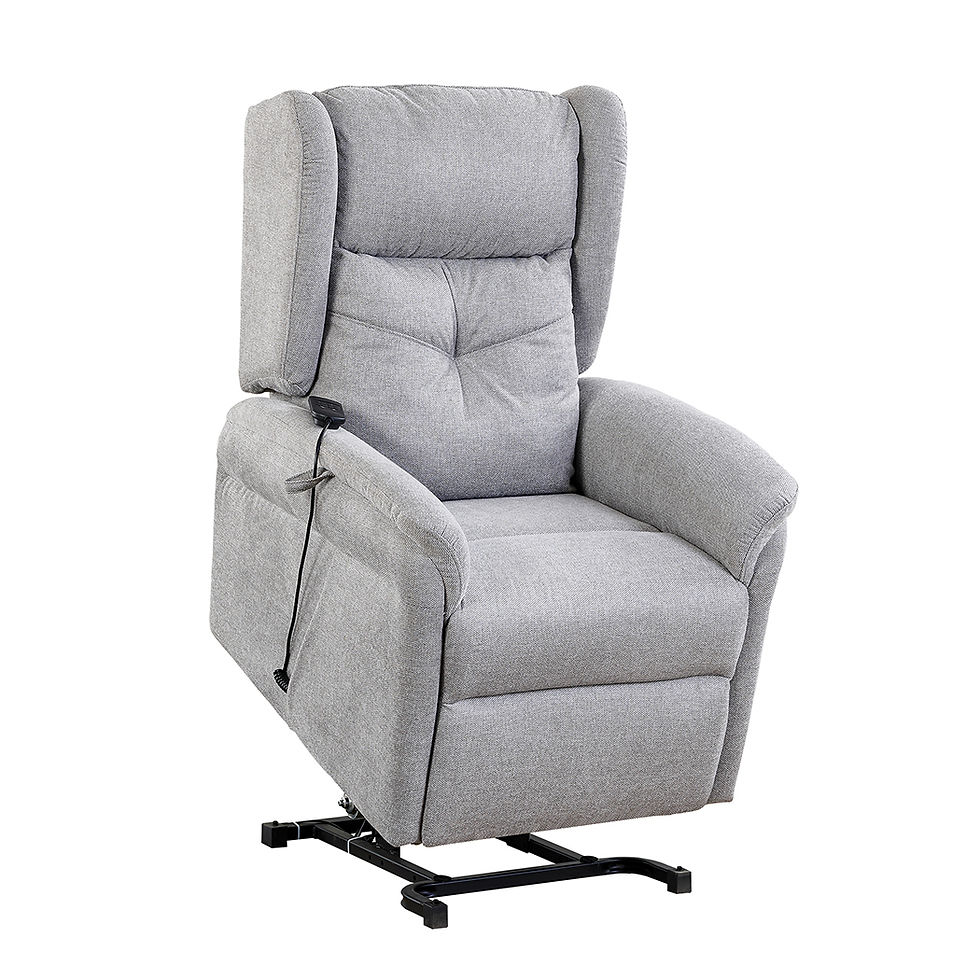 Thumbnail: Botany Electric Recliner Lift Chair Mist Grey