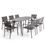 Thumbnail: Manado 8 Seater Outdoor Dining Table Set