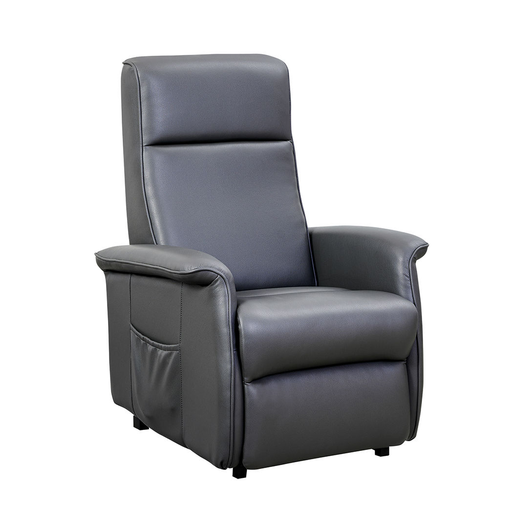 Alice Electric PU Leather Recliner Lift Chair Koala Grey