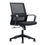 Thumbnail: Eros Medium Back Office Chair Black
