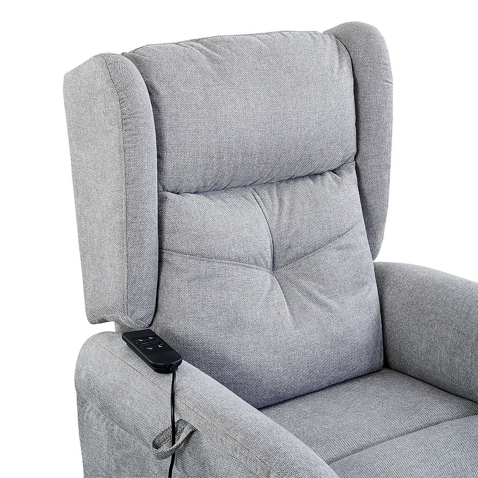 Thumbnail: Botany Electric Recliner Lift Chair Mist Grey