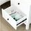 Thumbnail: Franco 2 Drawers Bedside Table White