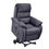 Thumbnail: Brighton Electric Recliner Lift Chair with Wheels Dark Grey