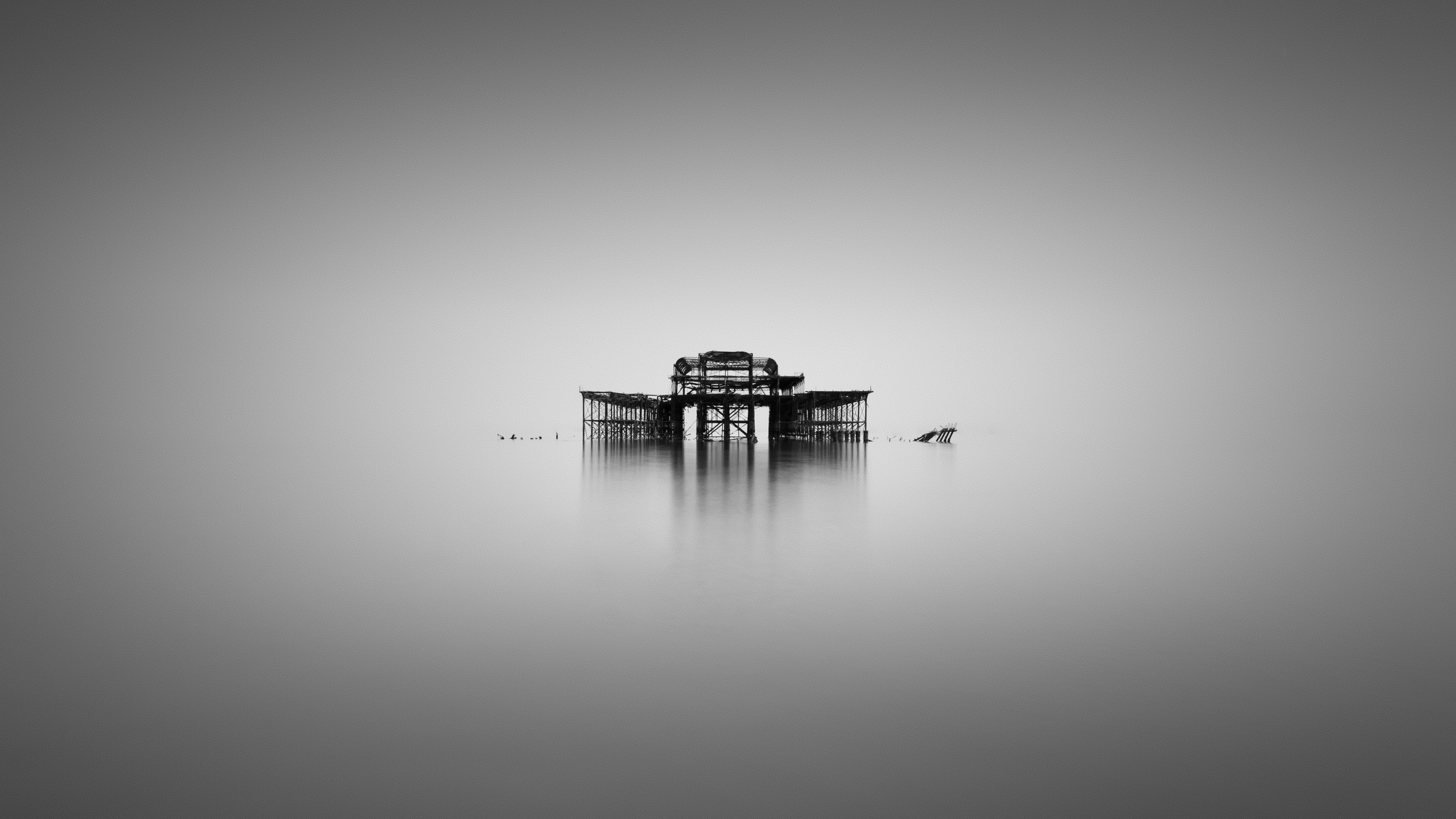 Isolation, Brighton, Long Exposure