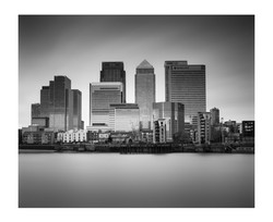 Canary Wharf Skyline London