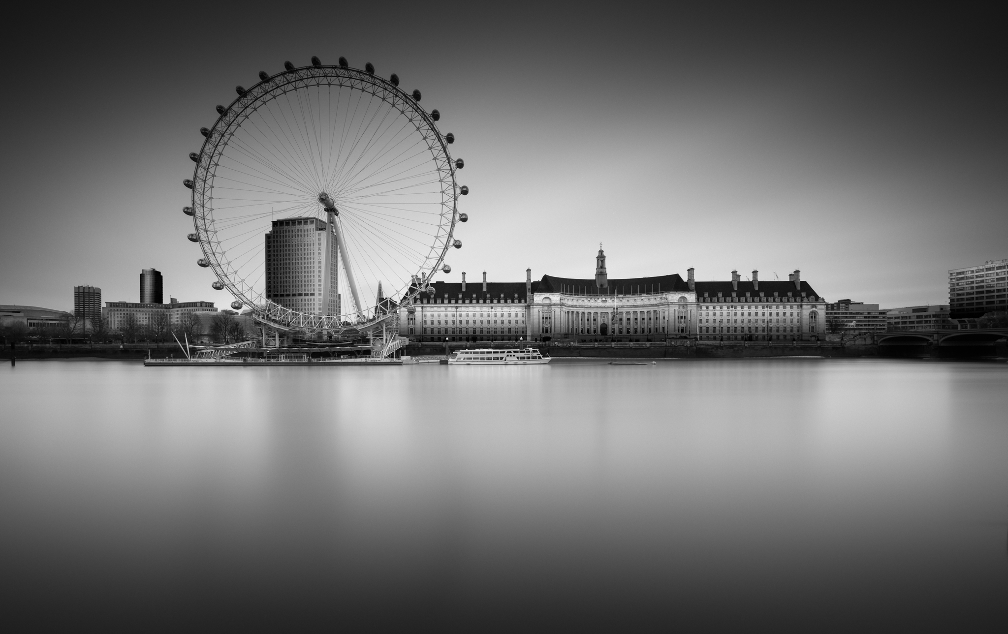 London eye, long exposure
