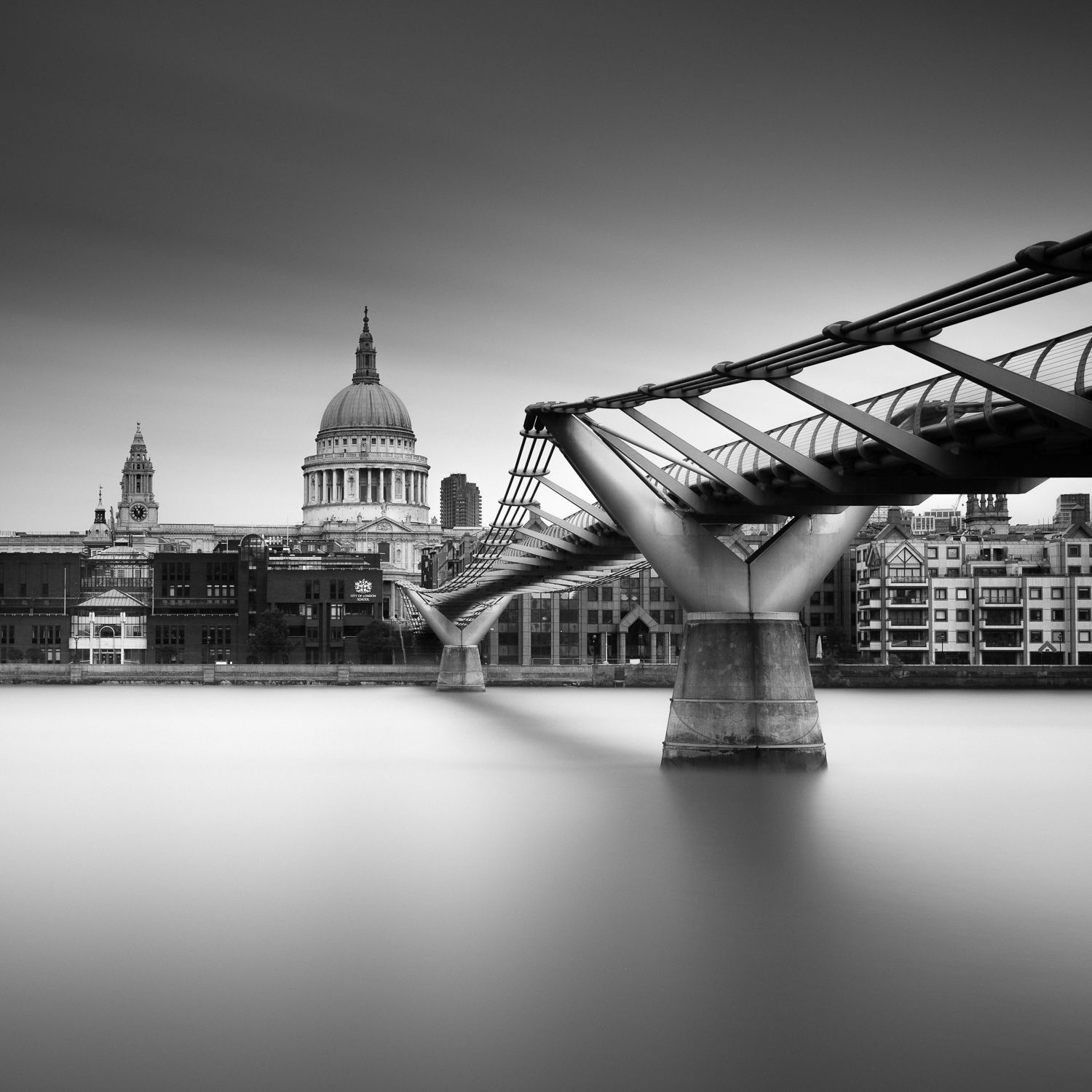 St Pauls, long exposure photo