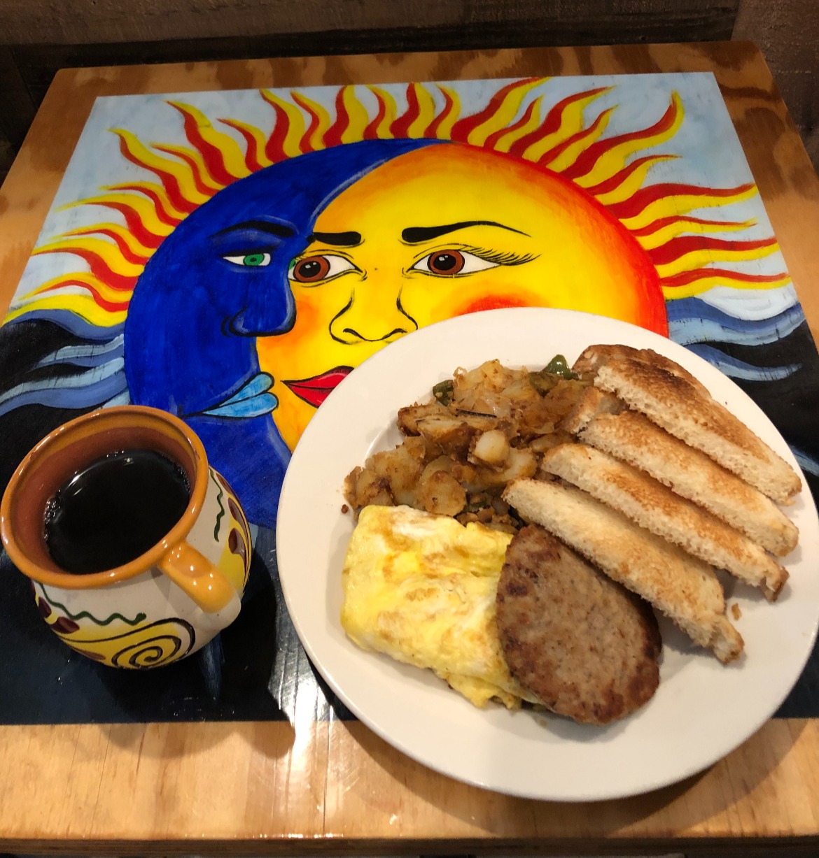 Arranged Food and Objects