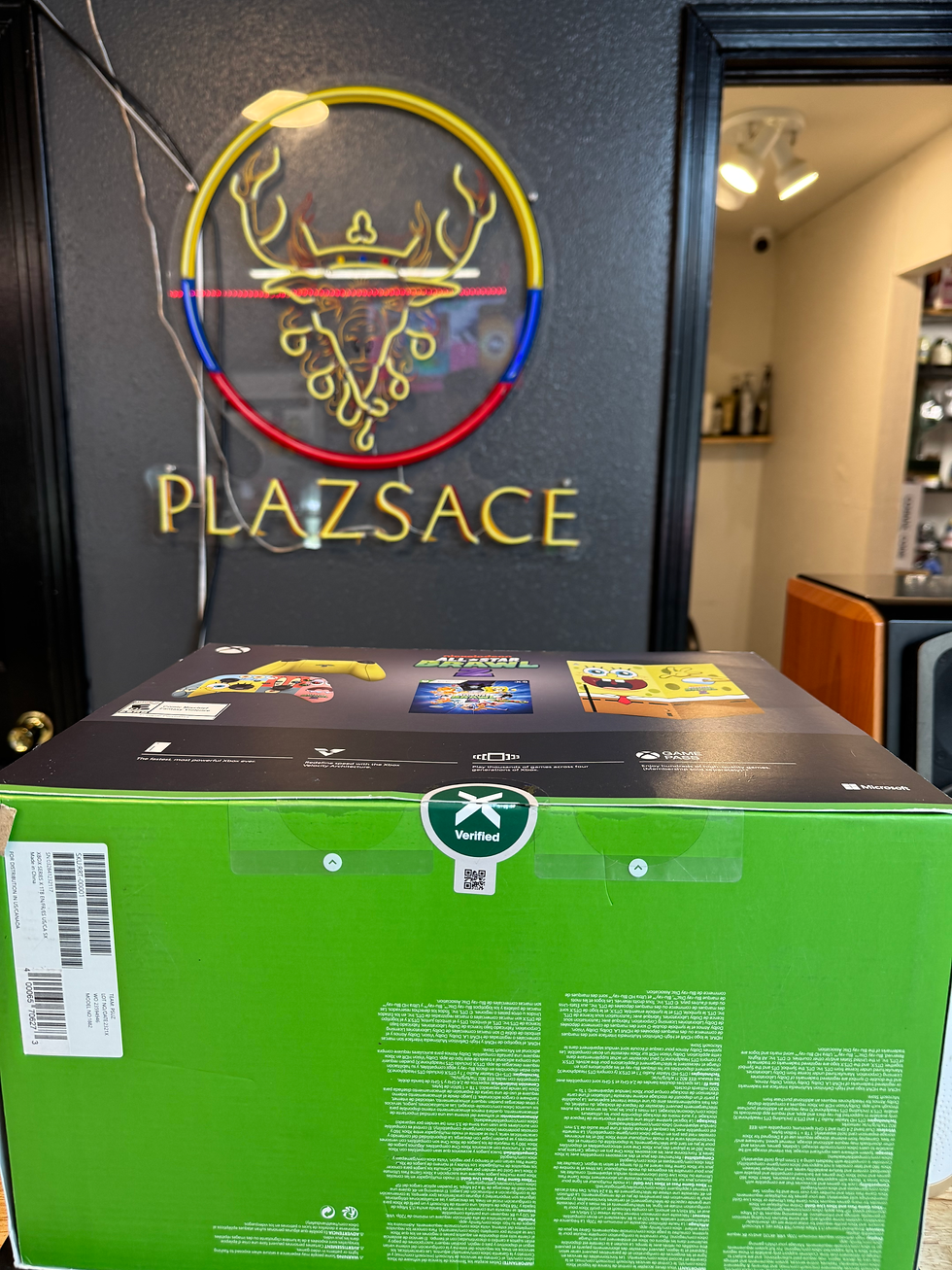 Thumbnail: Xbox Series X console box, Forza Horizon 5 Hot Wheels, PLAZSACE store.