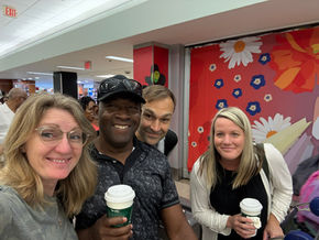 Early start to our journey from MIA to Haiti