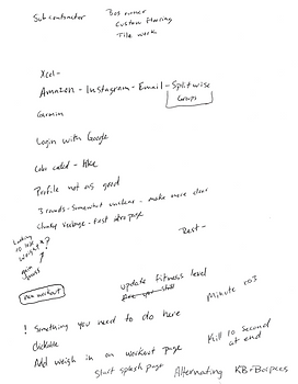 Usability test 2 notes