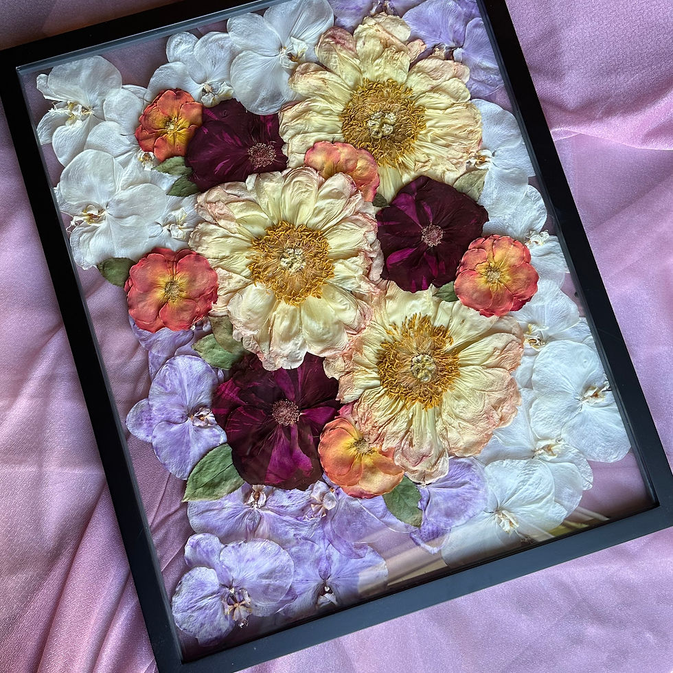 Thumbnail: 16x20 Pressed Bouquet Frame
