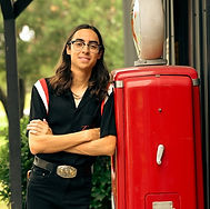 JT by gas pump.JPG