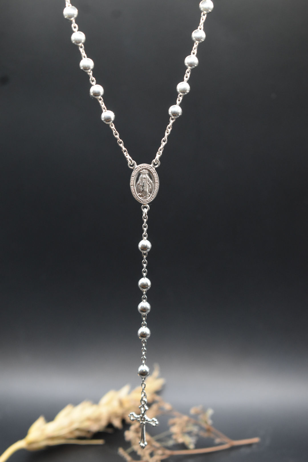 Rosario de plata