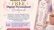 Mother’s Day Blessing: Receive Your Personalized Bookmark from Victorious Women Outreach