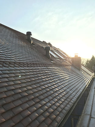 NEW BUILD tiled roof