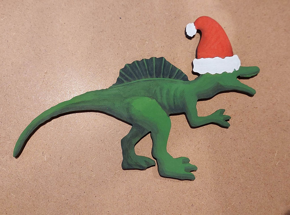Thumbnail: Christmas Spinosaurus