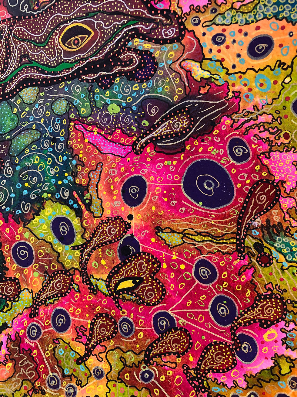 Thumbnail: Ouroboros 32cms Diamètre Collection Eco-Systèmes