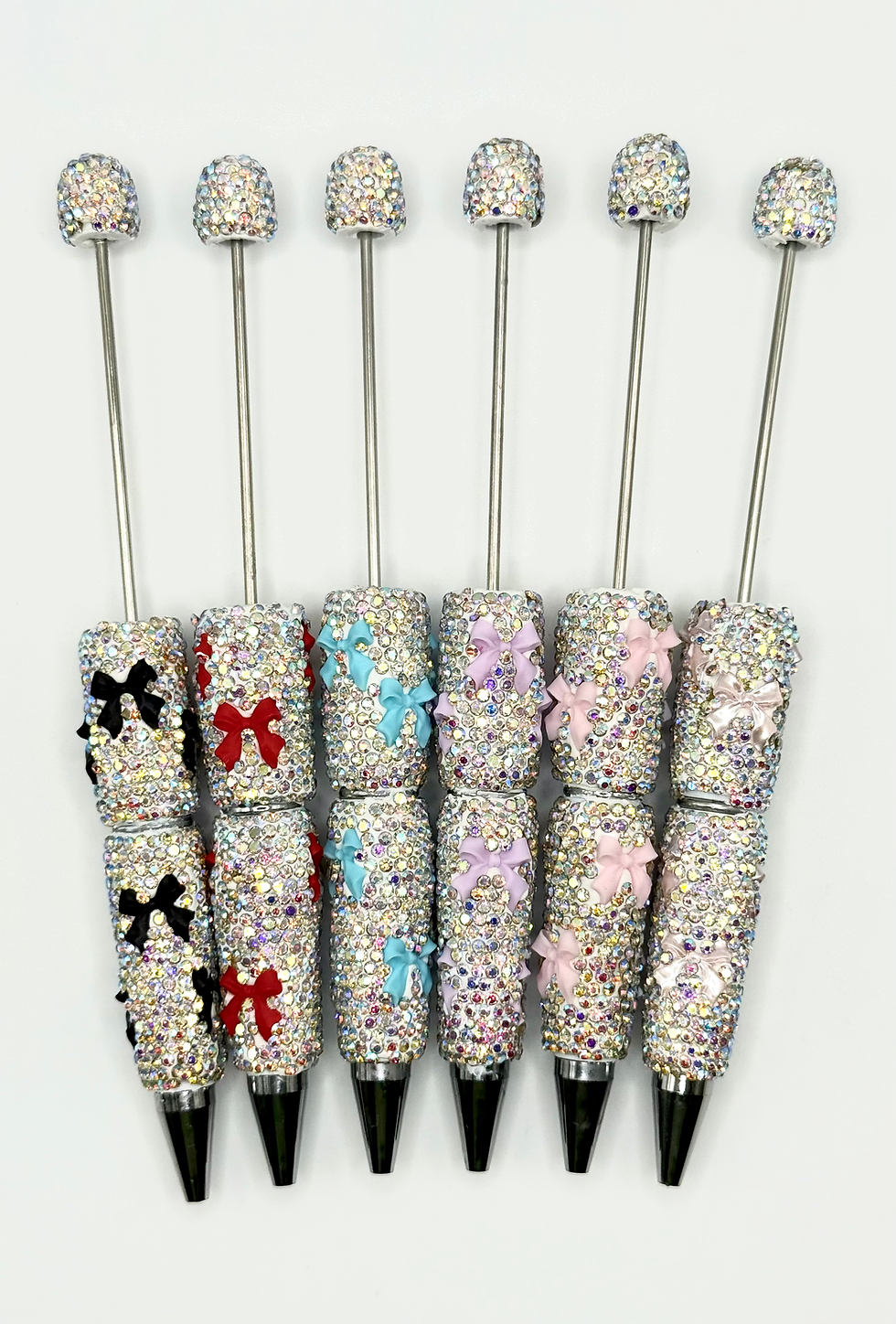 Thumbnail: Rhinestone Bow Pens
