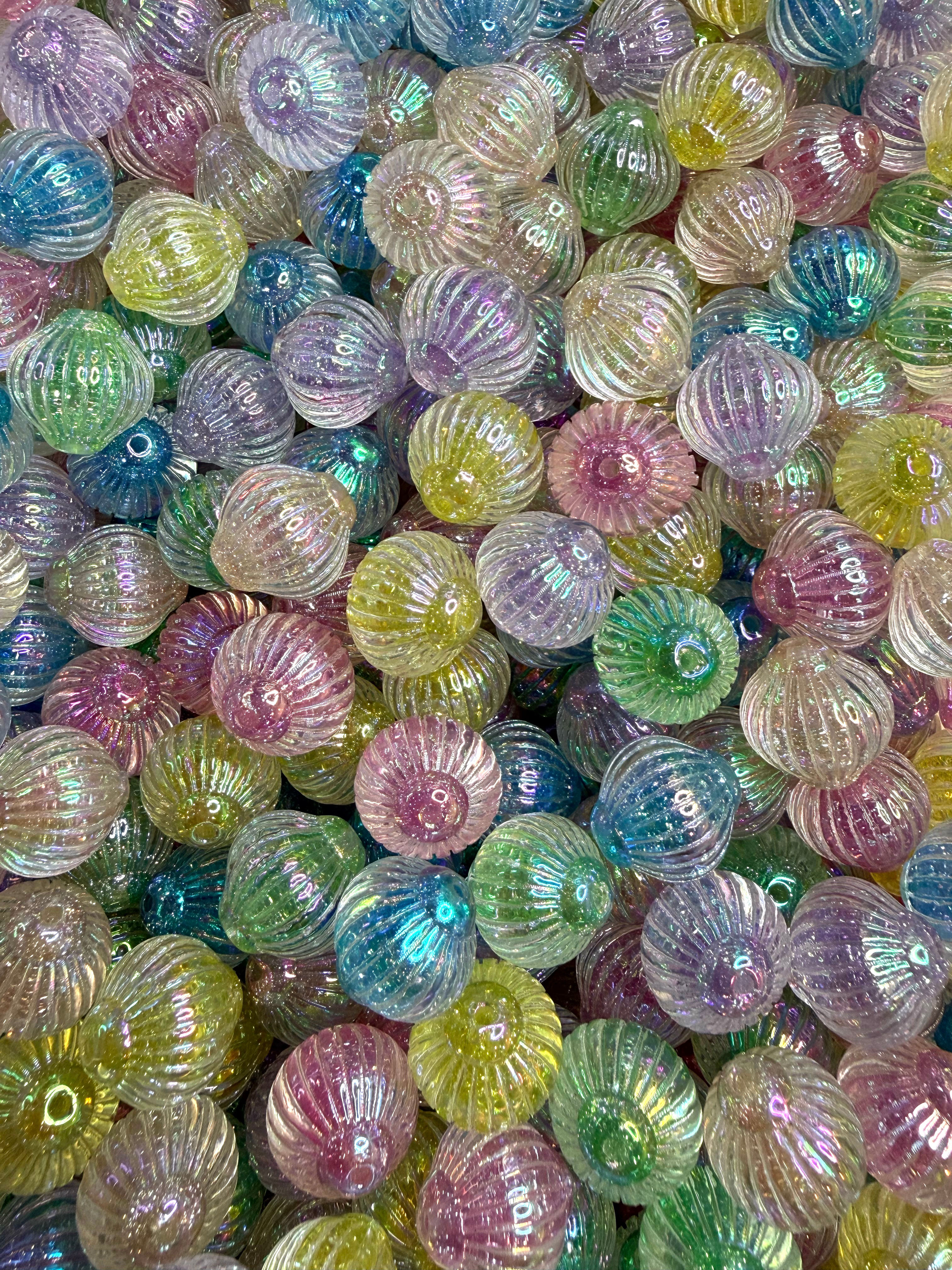 20mm Shimmer Lantern beads