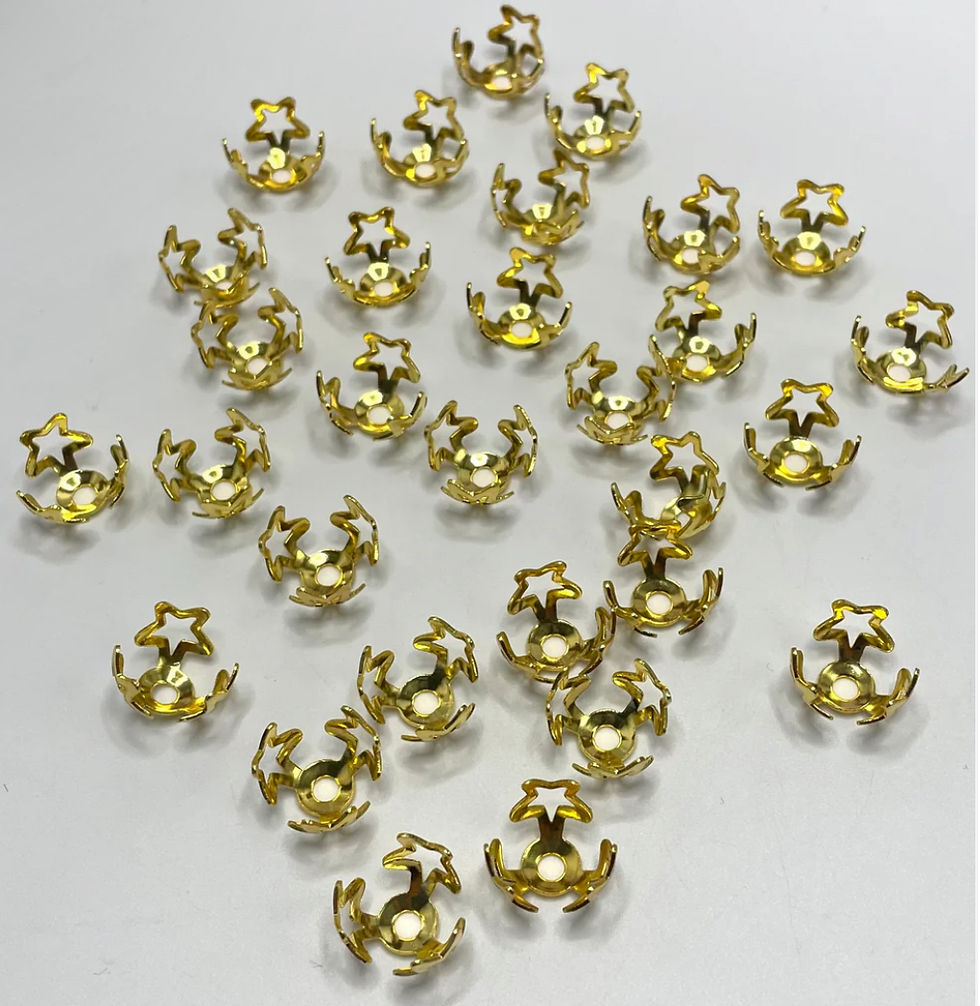 Thumbnail: 16mm Metal Bead Caps