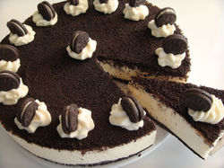 17. torta de queso  oreo