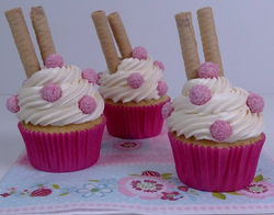32. cupcakes de vainilla