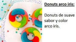 73. donuts arco iris