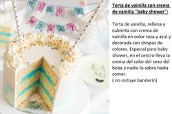 115. torta de vainillacon crema de mantequilla