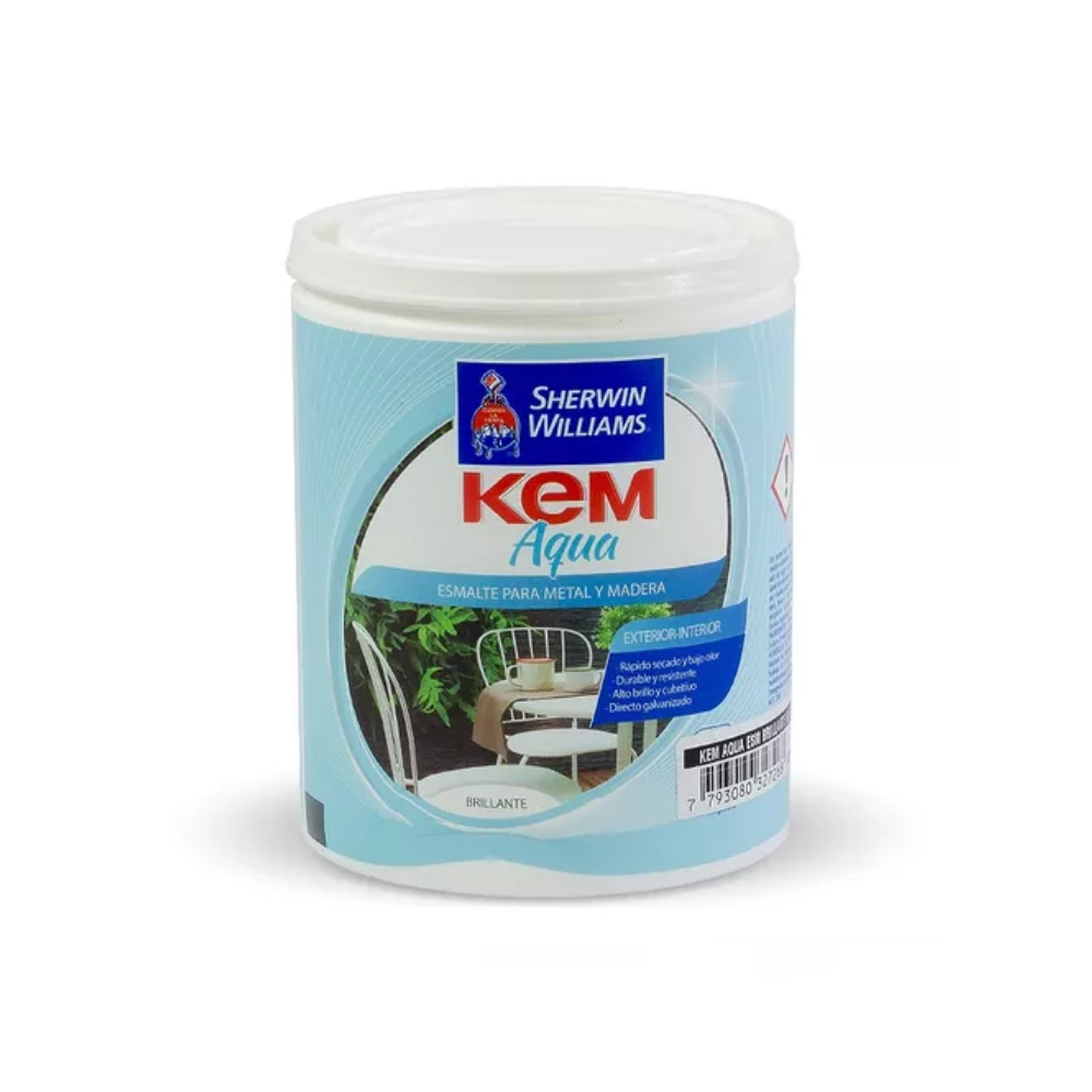 Sherwin Williams esmalte al agua brillante x1Lt