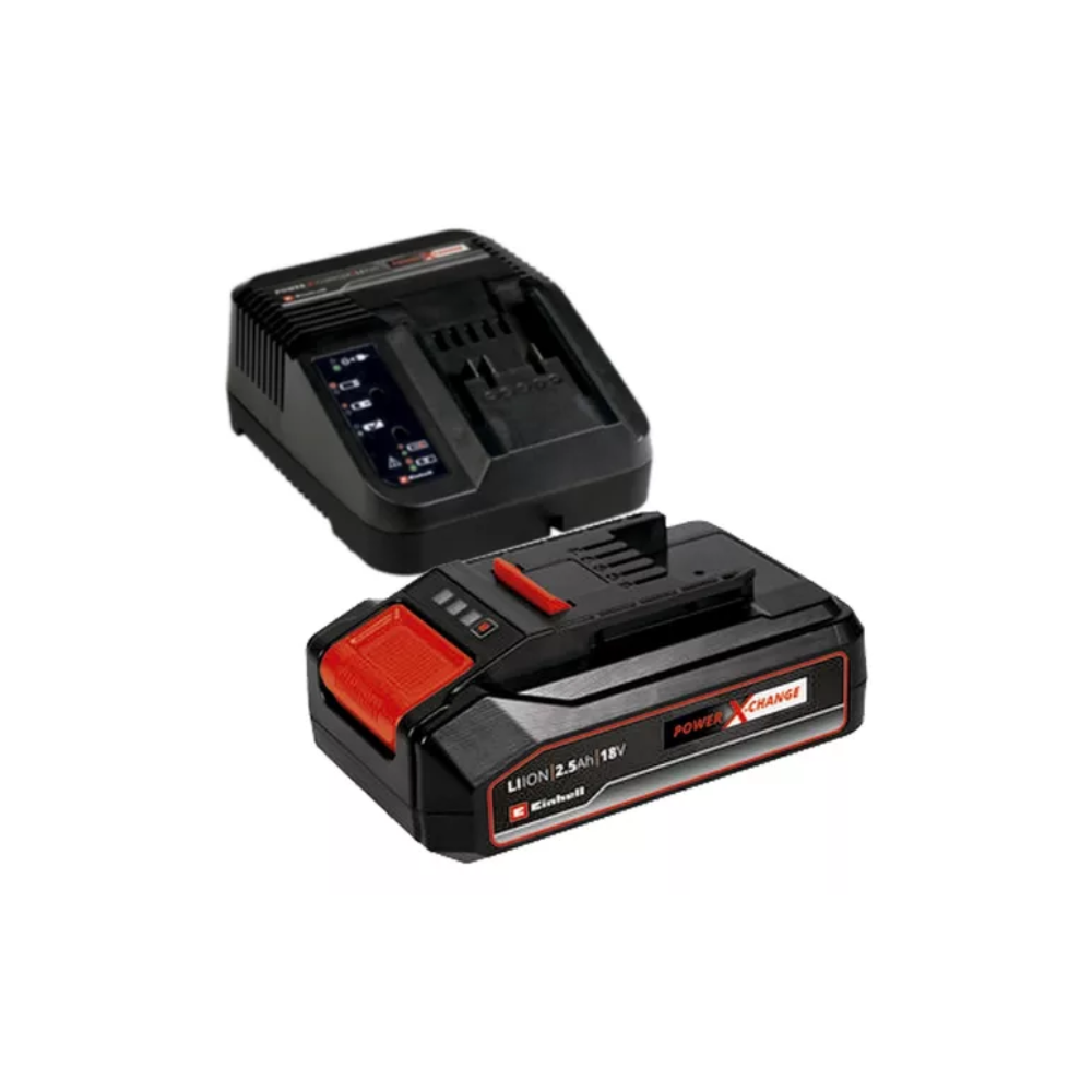 Einhell Starter Kit Cargador Rapido Bateria 18v 2.5ah