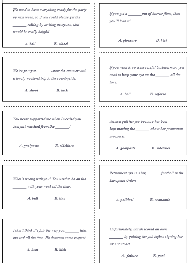 Example Card Set