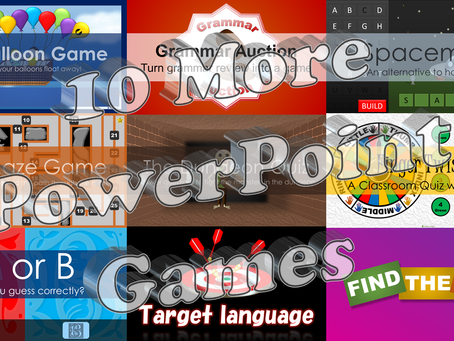 10 More PowerPoint Games
