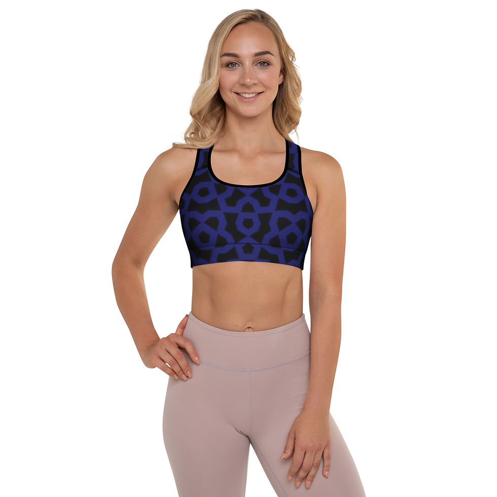 Thumbnail: Tangle Help & Hinder Padded Sports Bra