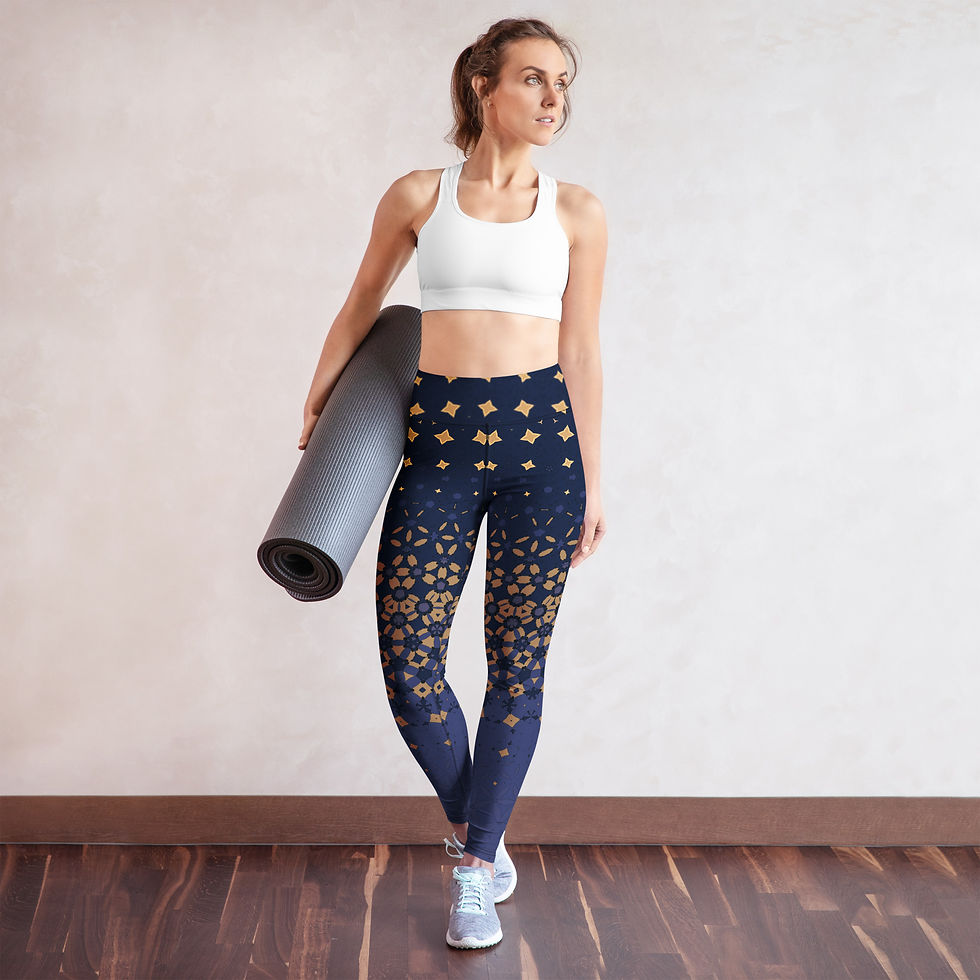 Thumbnail: Tangle Sweet & Sour Yoga Leggings
