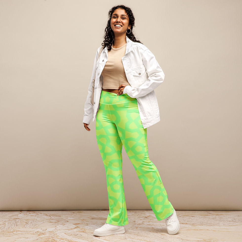 Thumbnail: Quant Help & Hinder Flare leggings