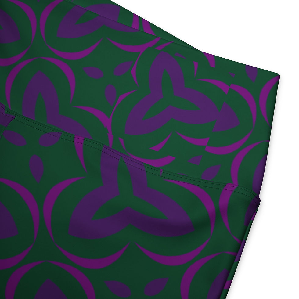 Thumbnail: Tangle Echoes Flare leggings