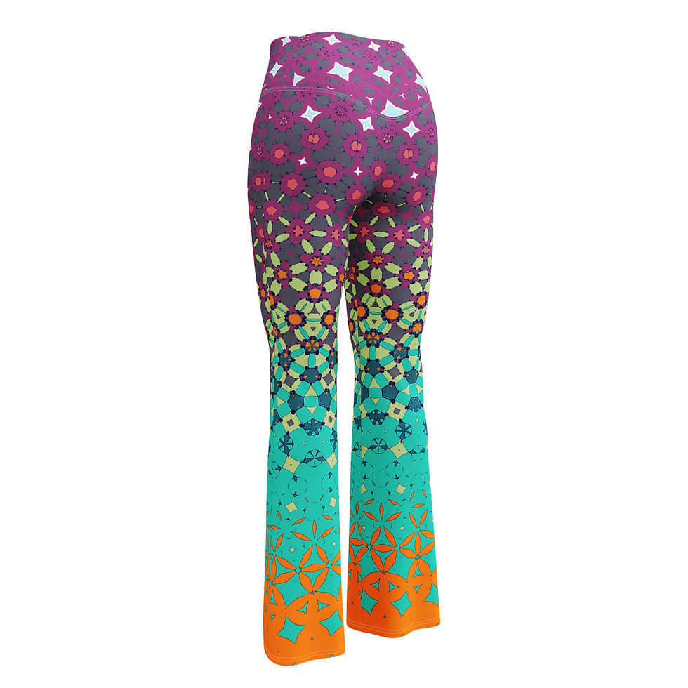 Thumbnail: Quant Sweet & Sour Flare leggings