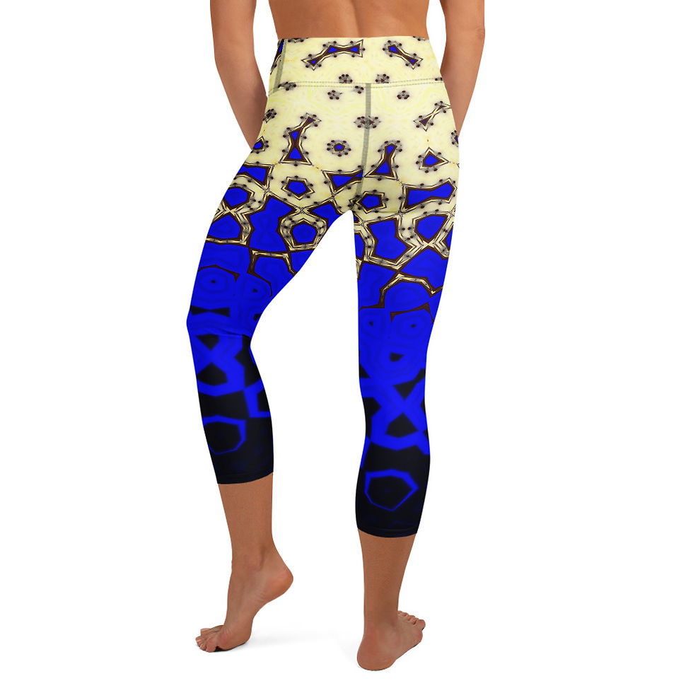 Thumbnail: Quant Alive and Dead Yoga Capri Leggings