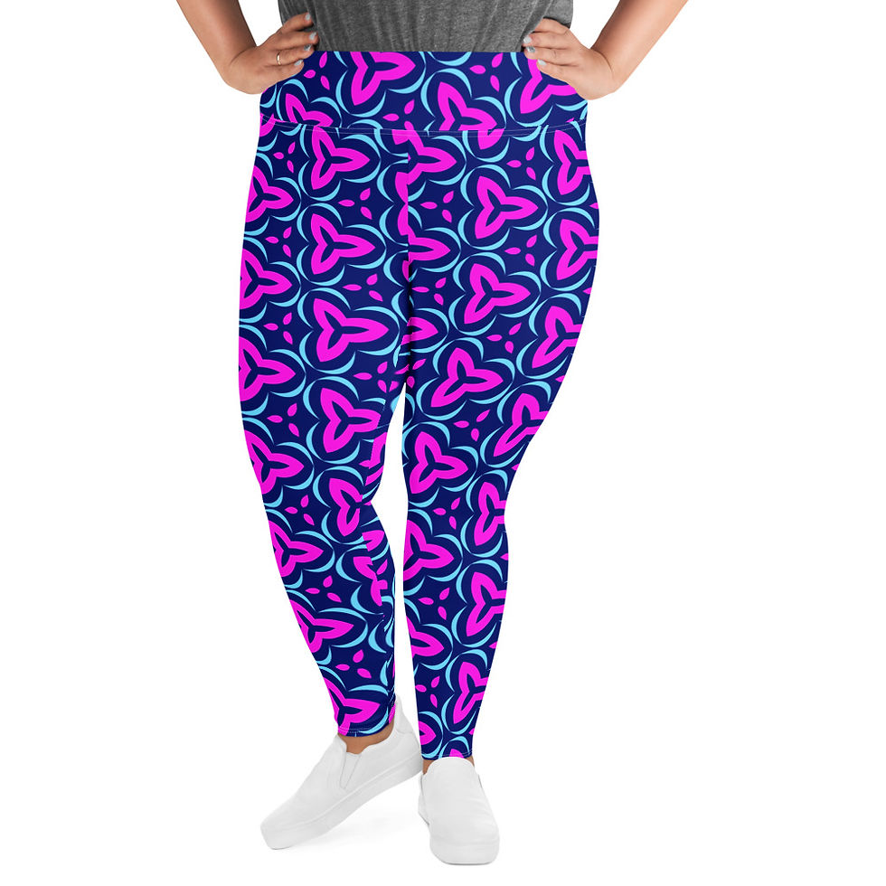 Thumbnail: Quant Echoes Plus Size Leggings