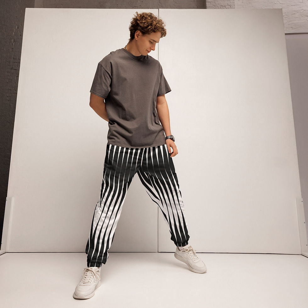 Thumbnail: Tangle Near & Far Unisex track pants