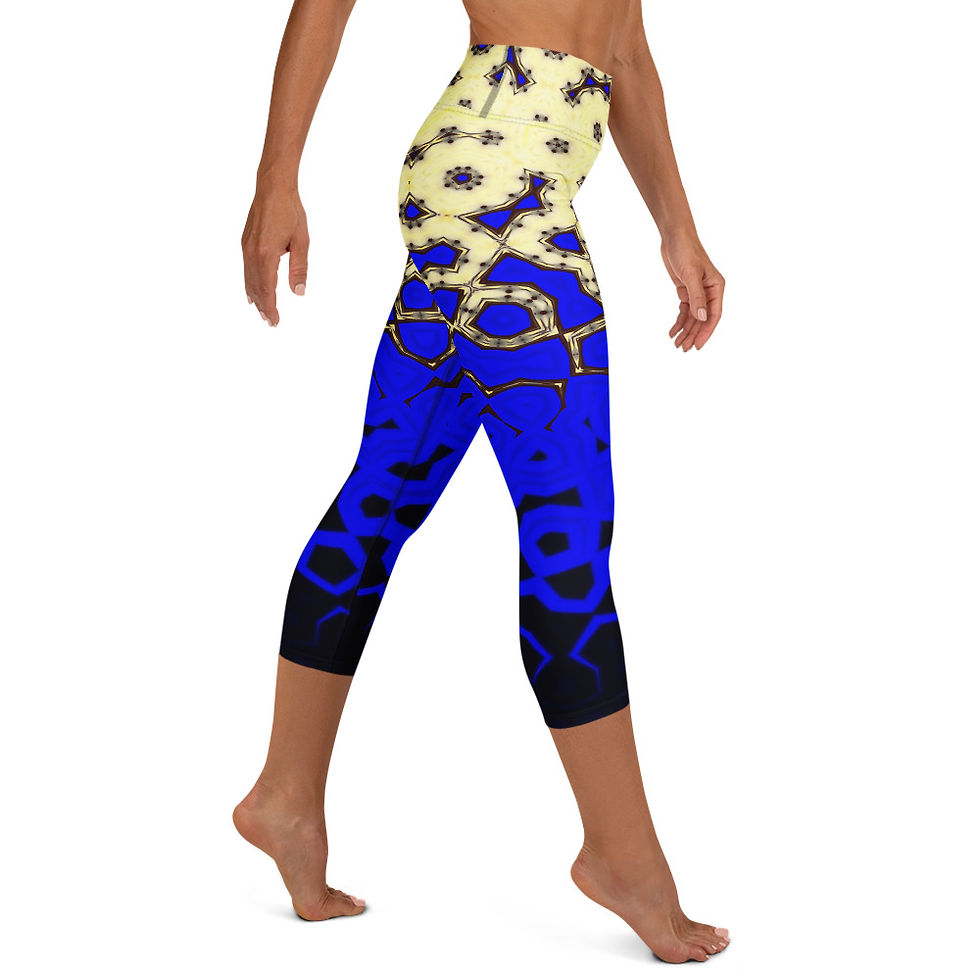 Thumbnail: Quant Alive and Dead Yoga Capri Leggings