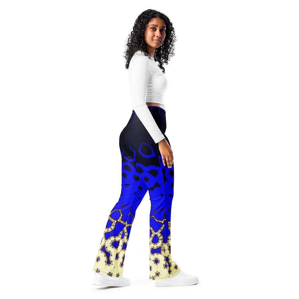 Thumbnail: Tangle Alive and Dead Flare leggings