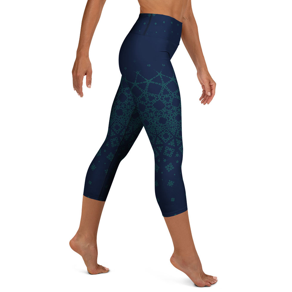 Thumbnail: Tangle Zenith & Nadir Yoga Capri Leggings