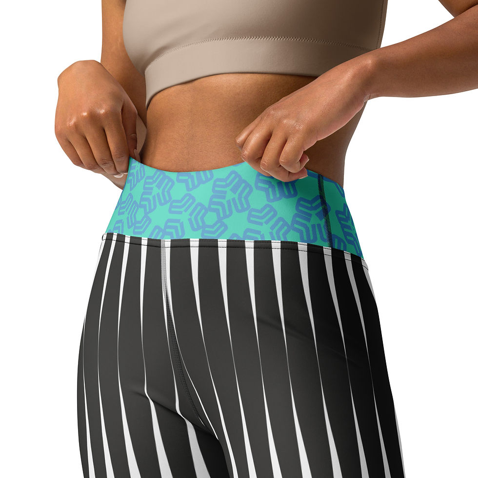 Thumbnail: Tangle Near & Far Yoga Leggings