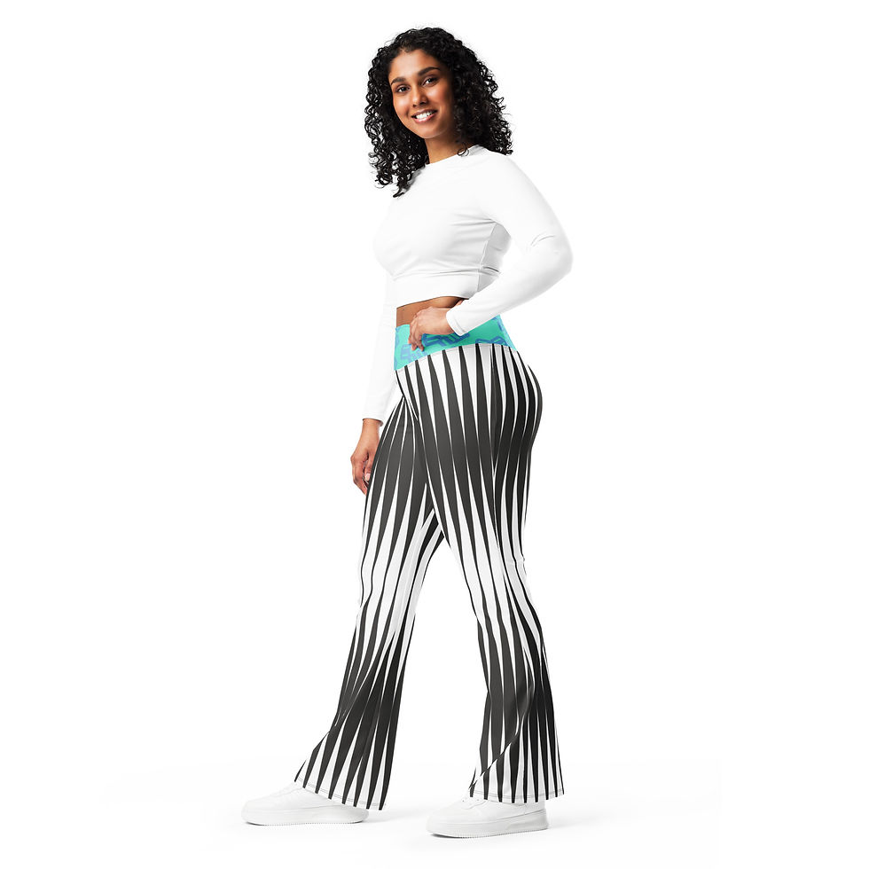 Thumbnail: Tangle Near & Far Flare leggings