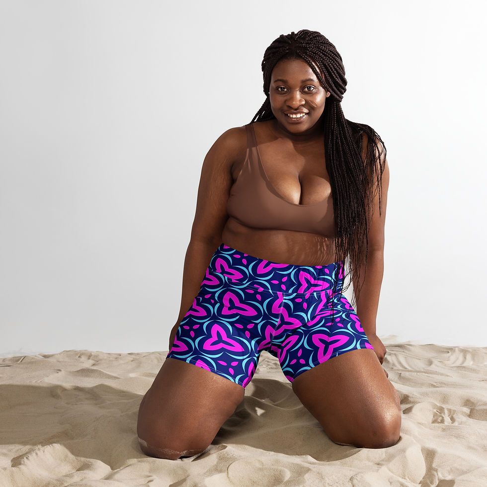 Thumbnail: Quant Echoes Yoga Shorts