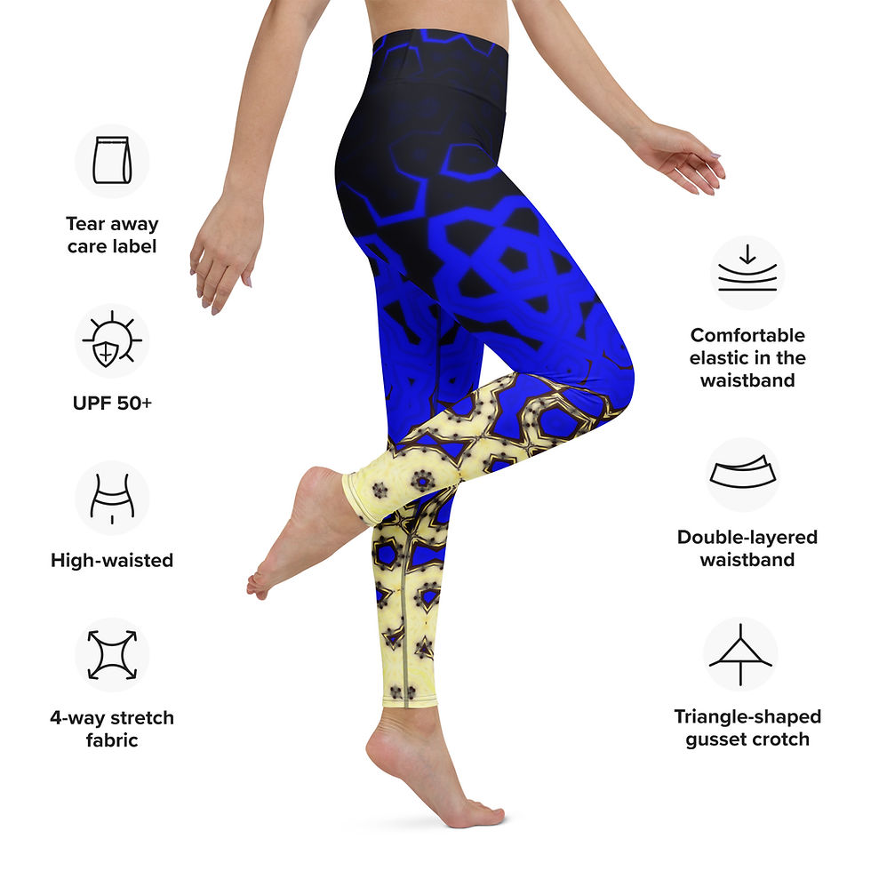 Thumbnail: Tangle Alive & Dead Yoga Leggings