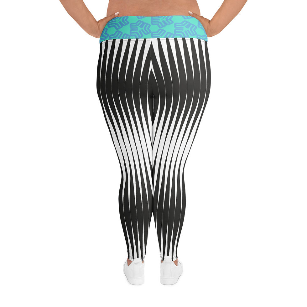 Thumbnail: Tangle Near & Far Plus Size Leggings