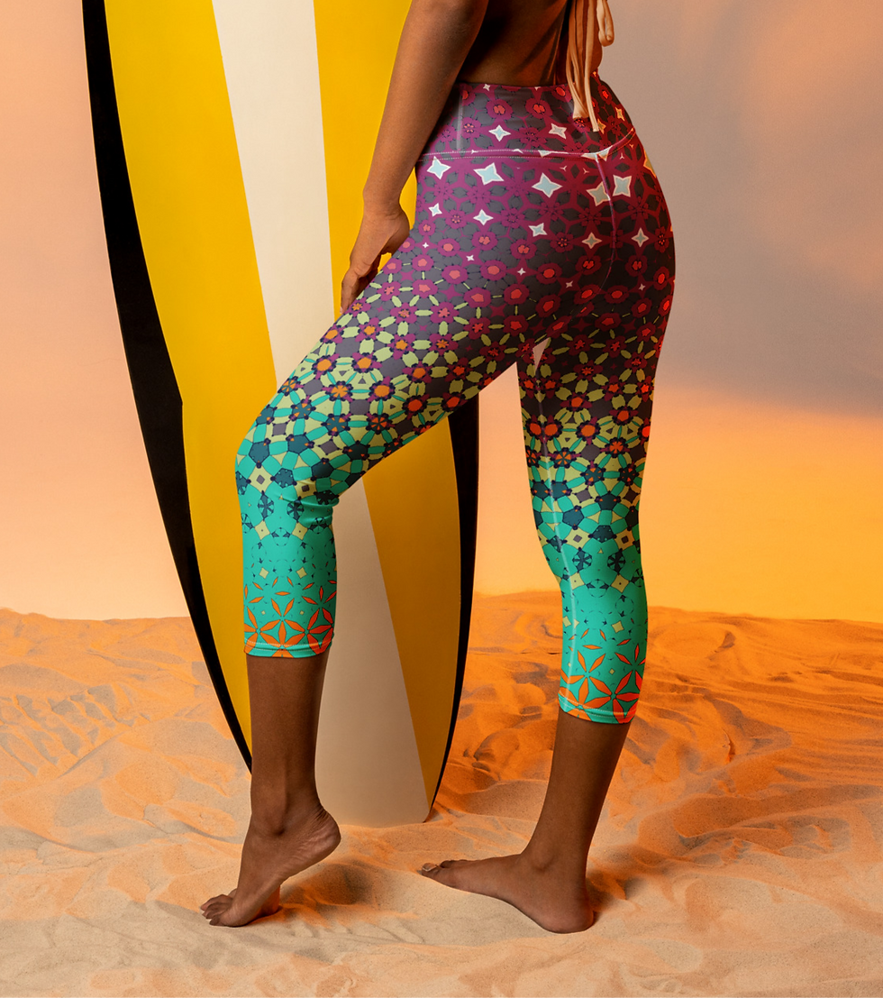 Thumbnail: Quant Sour & Sweet Yoga Capri Leggings